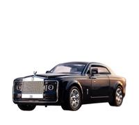 XIYUEYING 1:24 Per Rolls Royce Sweptail Fonde Sotto Pressione In Lega Modello Di Auto Simulazione Suono Luce Collezione Giocattolo Per Bambini(Nero)