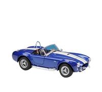 XIYUEYING 1:24 Per Shelby Cobra 427 S/C 1965 Lega Di Auto Sportive Fonde Sotto Pressione Classico Simulazione Auto Veicoli Modello(Blu)