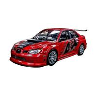 XIYUEYING 1:24 Per SUBARU IMPREZA WRX STI Auto sportiva Simulazione Lega Modello di auto statica Collezione adatta(A)