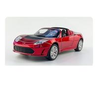 XIYUEYING 1 24 Per Tesla Space Edition Roadster Simulazione Modello di auto in lega Collezione da 7,7 pollici Rosso Decorato Scrivania Souvenir Uomini Ragazzi