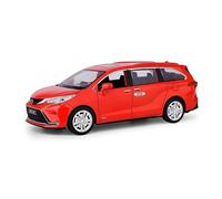 XIYUEYING 1:24 Per Toyota SIENNA MPV VEICOLO COMMERCIALE Simulazione Diecast Car In Lega di Metallo Modello di Auto(C)