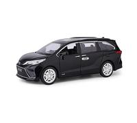 XIYUEYING 1:24 Per Toyota SIENNA MPV VEICOLO COMMERCIALE Simulazione Diecast Car In Lega di Metallo Modello di Auto(A)