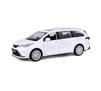 XIYUEYING 1:24 Per Toyota SIENNA MPV VEICOLO COMMERCIALE Simulazione Diecast Car In Lega di Metallo Modello di Auto(D)
