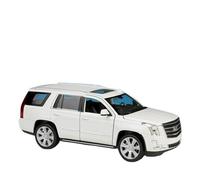 XIYUEYING 1:27 for Cadillac Escalade SUV In Lega Modello di Auto Kit Auto Giocattoli for Bambini Collezione Replica(White)