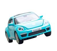 XIYUEYING 1 32 for Beetle Toy Car Model Kits Veicolo ad alta simulazione for ragazzi Regali for le feste Giocattoli(Blu)