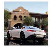 XIYUEYING 1 32 Per Aston Martin DB11 AMR Auto sportiva Pressofusione in lega Model Car Sound And Light Toy(White)