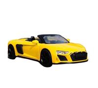 XIYUEYING 1:32 Per Audi R8 Spyder Convertibile Supercar Modello di auto in lega Diecast Modello di auto con luce sonora(C)