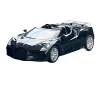 XIYUEYING 1:32 Per Bugatti Mistral W16 Modello di auto sportiva in lega Modello di auto da corsa in metallo con suono e luce(A)