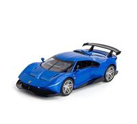 XIYUEYING 1/32 Per Ferrari P80C Concept Alta Simulazione Super Modello Di Auto In Metallo Pressofuso Decorazioni Giocattolo(Blu)