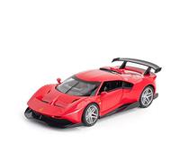 XIYUEYING 1/32 Per Ferrari P80C Concept Alta Simulazione Super Modello Di Auto In Metallo Pressofuso Decorazioni Giocattolo(Rosso)