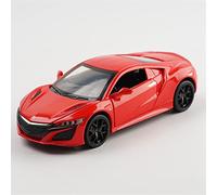 XIYUEYING 1 32 Per Honda Acura NSX Sports Car Modello in lega pressofusa Tirare indietro il suono e l'auto giocattolo leggera(Rosso)