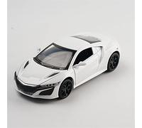 XIYUEYING 1 32 Per Honda Acura NSX Sports Car Modello in lega pressofusa Tirare indietro il suono e l'auto giocattolo leggera(White)
