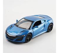 XIYUEYING 1 32 Per Honda Acura NSX Sports Car Modello in lega pressofusa Tirare indietro il suono e l'auto giocattolo leggera(Blu)