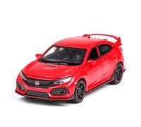XIYUEYING 1:32 Per Honda Civic TYPE-R alta simulazione pressofuso in lega di metallo modello di auto tirare indietro modello di auto(A)