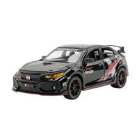 XIYUEYING 1:32 Per HONDA CIVIC TYPE-R Modello di auto in lega Fonde sotto pressione Modello di auto sportiva in metallo con suono e luce(B)