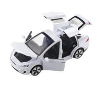 XIYUEYING 1:32 Per i giocattoli per auto pressofusi in lega modello X per bambini modello di auto giocattolo da collezione con apertura della porta posteriore(White)
