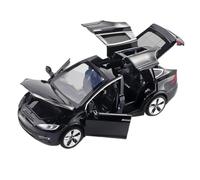 XIYUEYING 1:32 Per i giocattoli per auto pressofusi in lega modello X per bambini modello di auto giocattolo da collezione con apertura della porta posteriore(Nero)