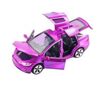 XIYUEYING 1:32 Per i giocattoli per auto pressofusi in lega modello X per bambini modello di auto giocattolo da collezione con apertura della porta posteriore(Purple)