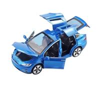 XIYUEYING 1:32 Per i giocattoli per auto pressofusi in lega modello X per bambini modello di auto giocattolo da collezione con apertura della porta posteriore(Blu)