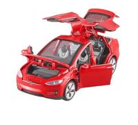XIYUEYING 1:32 Per i giocattoli per auto pressofusi in lega modello X per bambini modello di auto giocattolo da collezione con apertura della porta posteriore(Rosso)