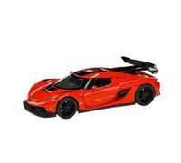 XIYUEYING 1:32 Per Koenigsegg Jesko Attack Modello di auto sportiva in lega Modello di auto da corsa in metallo con suono e luce(A)