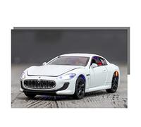 XIYUEYING 1/32 Per Maserati GT Pressofuso In Metallo Di Alta Simulazione Modello Di Auto Sportiva Giocattoli Di Lusso Decorazione(White)