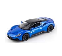 XIYUEYING 1/32 Per Maserati MC20 Pressofuso In Metallo Modello Di Auto Sportiva Di Lusso Alta Simulazione Decorazioni Giocattolo(Blu)