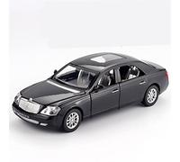 XIYUEYING 1 32 Per Maybach S600 Pressofusione in lega Modello di auto Suono e luce Tirare indietro Auto giocattolo completamente aperta(A)