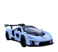 XIYUEYING 1/32 Per McLaren Senna Modello di auto sportiva in lega Fonde sotto pressione Modello di auto in metallo con suono e luce(D)