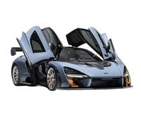XIYUEYING 1/32 Per McLaren Senna Modello di auto sportiva in lega Fonde sotto pressione Modello di auto in metallo con suono e luce(A)