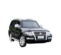 XIYUEYING 1:32 Per Mitsubishi PAJERO SUV Modello Di Auto In Lega Fonde Sotto Pressione E Collezione Di Veicoli Giocattolo Simulazione Della Luce Del Suono(Nero)