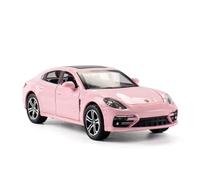 XIYUEYING 1/32 Per Panamera Alta Simulazione Modello Di Auto Sportiva In Metallo Pressofuso Giocattoli Decorazione(Rosa)