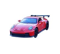 XIYUEYING 1:32 Per Porsche 911 GT3 Supercar Fonde Sotto Pressione In Lega Modello In Metallo Auto Suono E Luce Ragazzo Da Collezione Giocattolo Per Bambini(Rosso)