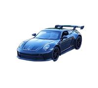 XIYUEYING 1:32 Per Porsche 911 GT3 Supercar Fonde Sotto Pressione In Lega Modello In Metallo Auto Suono E Luce Ragazzo Da Collezione Giocattolo Per Bambini(Nero)