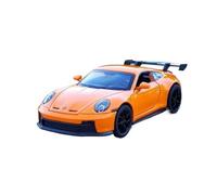 XIYUEYING 1:32 Per Porsche 911 GT3 Supercar Fonde Sotto Pressione In Lega Modello In Metallo Auto Suono E Luce Ragazzo Da Collezione Giocattolo Per Bambini(Arancia)