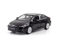 XIYUEYING 1/32 Per Toyota Corolla In Metallo Pressofuso Di Lusso Ad Alta Simulazione Giocattolo Modello Di Auto Decorazioni(Nero)