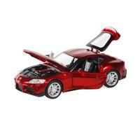 XIYUEYING 1:32 Per TOYOTA GR SUPRA Supercar Giocattolo Pressofuso In Lega Modello Di Auto In Miniatura Modello In Scala Giocattoli Per Bambini(Rosso)