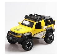 XIYUEYING 1/32 Per Warwolf3 Alta Simulazione Fuoristrada Modello Di Auto In Metallo Pressofuso Decorazioni Giocattolo(Jaune)