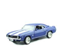 XIYUEYING 1:36 Per Chevrolet Camaro SS 1969 Modello classico in metallo ad alta simulazione Tirare indietro il modello di auto(B)