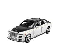 XIYUEYING 1:36 Per Rolls Royce Phantom Modello Di Auto Pressofuso In Lega Giocattolo Di Simulazione Con Luce Sonora 2 Porte Aperte Giocattoli(White)