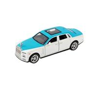 XIYUEYING 1:36 Per Rolls Royce Phantom Modello Di Auto Pressofuso In Lega Giocattolo Di Simulazione Con Luce Sonora 2 Porte Aperte Giocattoli(Blu)