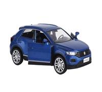 XIYUEYING 1:36 Per Volkswagen T-ROC alta simulazione pressofuso modello in metallo auto luce sonora tirare indietro modello di auto(A)