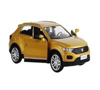 XIYUEYING 1:36 Per Volkswagen T-ROC alta simulazione pressofuso modello in metallo auto luce sonora tirare indietro modello di auto(B)