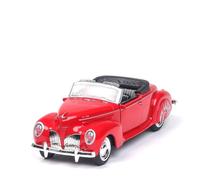 XIYUEYING 1:38 Per LINCOLN Convertible Vintage Car Diecast Metal Model Car Sound Light Tirare indietro il modello di auto(D)