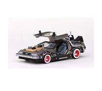 XIYUEYING 1:43 Adatto Per Delorean DMC12 Time Car Modello Pressofuso In Lega Veicolo Regalo Per Esposizione Collezione Per Adulti(A)
