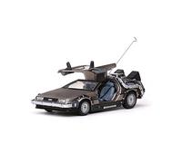 XIYUEYING 1:43 Adatto Per Delorean DMC12 Time Car Modello Pressofuso In Lega Veicolo Regalo Per Esposizione Collezione Per Adulti(D)