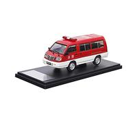 XIYUEYING 1 43 Modello Auto Lega Per Delica Van Rosso Camion Dei Pompieri Simulazione Metallo Ornamenti Collezione Per Adulti