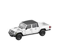 XIYUEYING 1 64 Per Jeep Rubicon Gladiator Lega Simulazione Modello Di Auto Da Collezione Souvenir Display Ornamento(White)