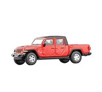XIYUEYING 1 64 Per Jeep Rubicon Gladiator Lega Simulazione Modello Di Auto Da Collezione Souvenir Display Ornamento(Rosso)