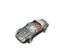 XIYUEYING 1:64 Per Porsche 911 Open Car Resin Car Model Miniature Collezione Statica Mostra Ornamenti(Nero)